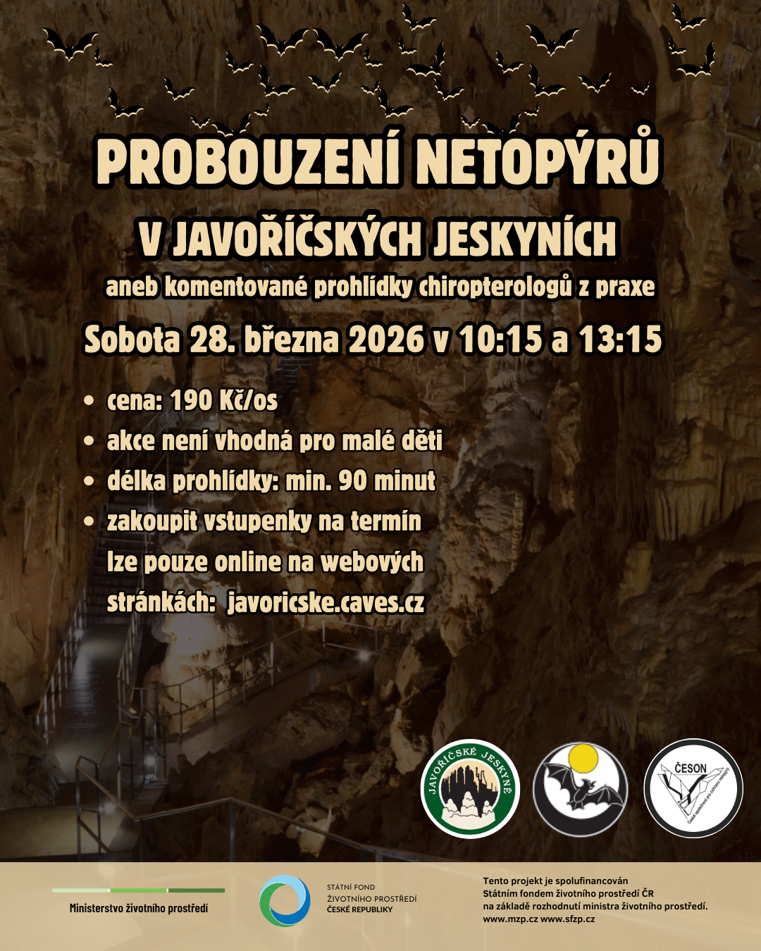 Probouzení netopýrů 2026 - pozvánka
