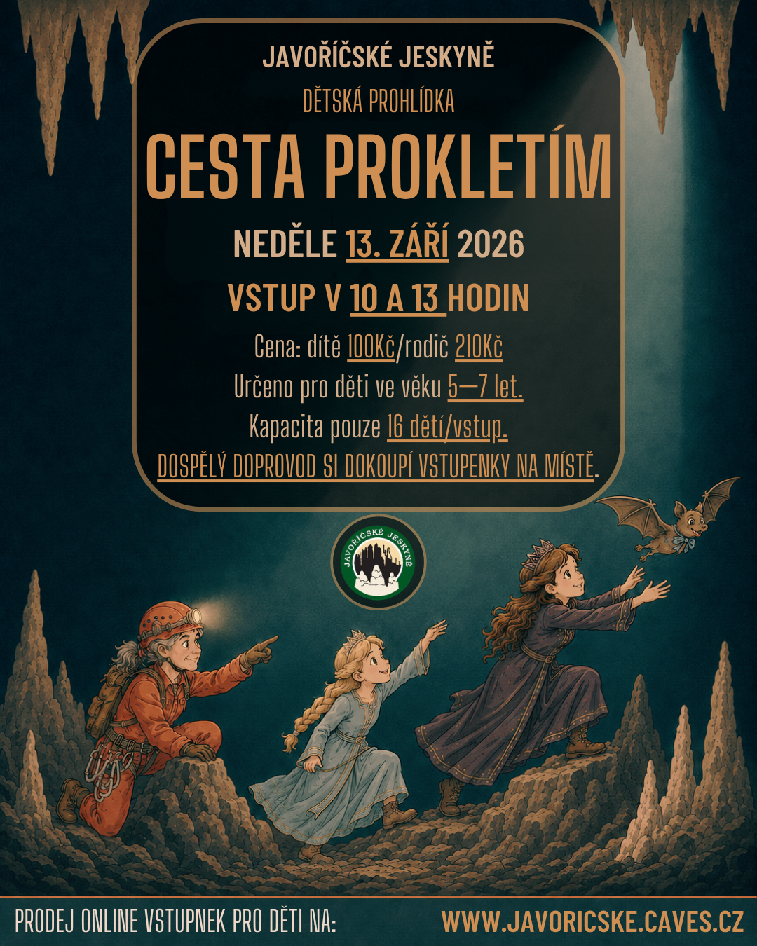 Cesta prokletím v Javoříčku 13. 9. 2026