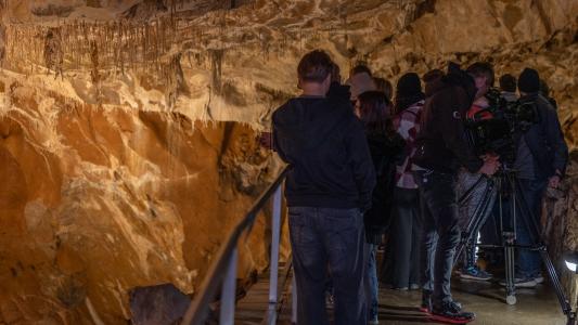 Uspávání netopýrů v Javoříčských jeskyních, 2025