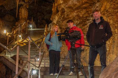 Uspávání netopýrů v Javoříčských jeskyních, 2025